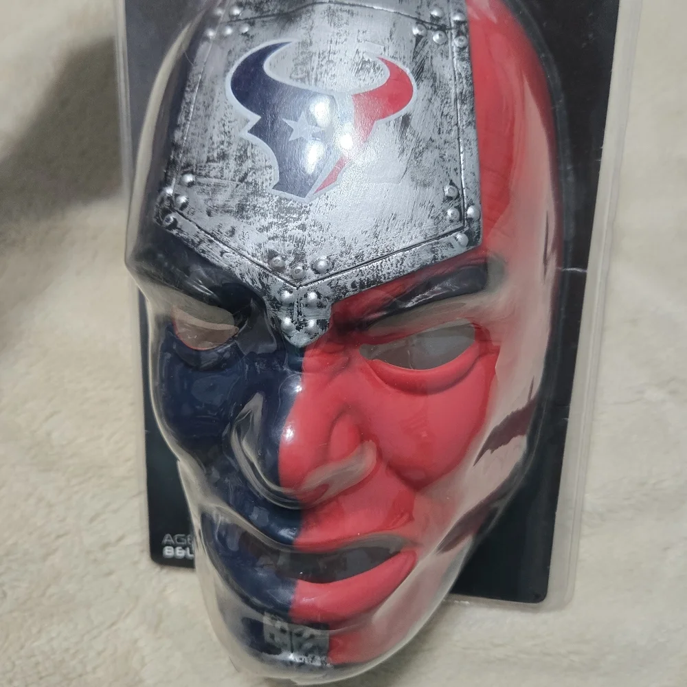 NFL Football Houston Texans Mask Fan Face Mask, OS NEW